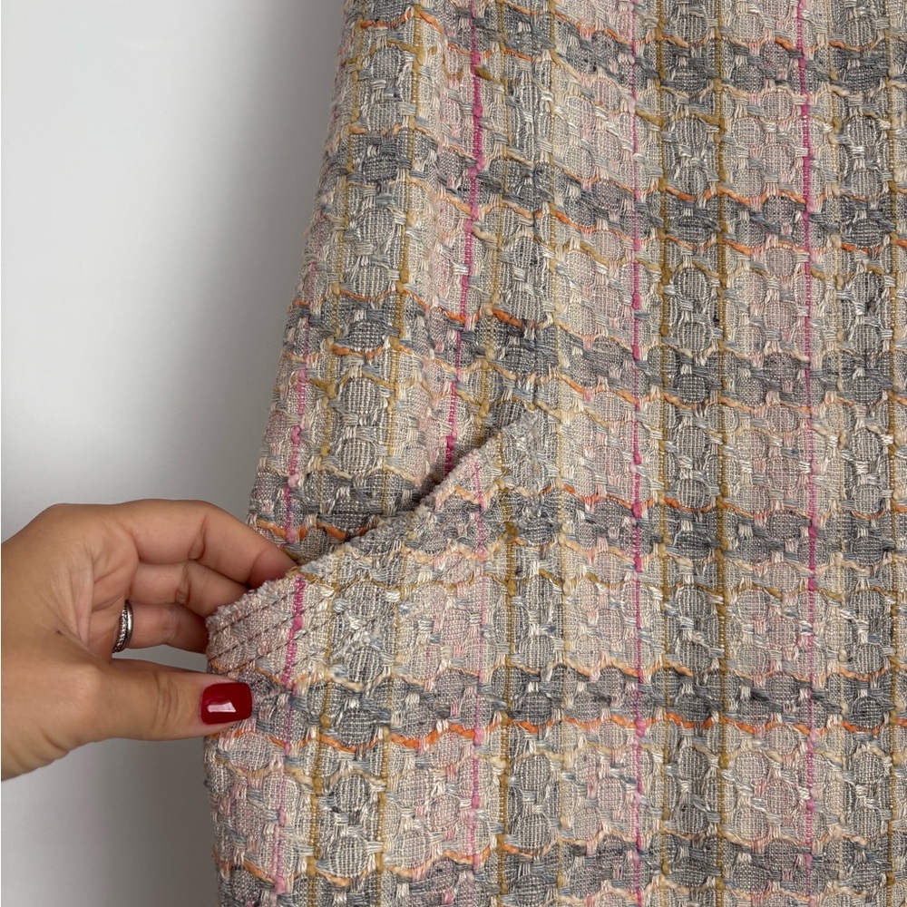 Authentic CHANEL Classic tweed sleeveless dress size 36 - Picture 5 of 16